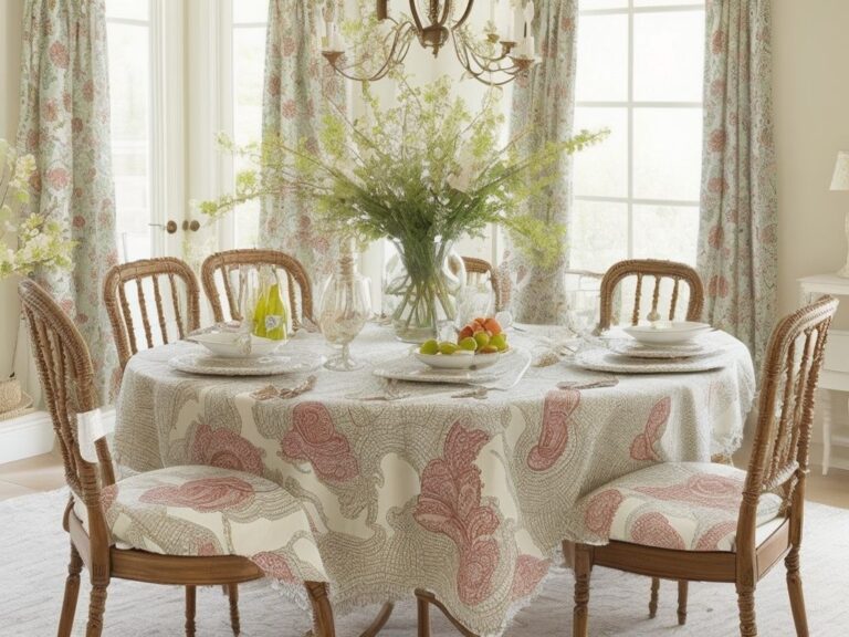 Choosing Table Cloths for Round Tables