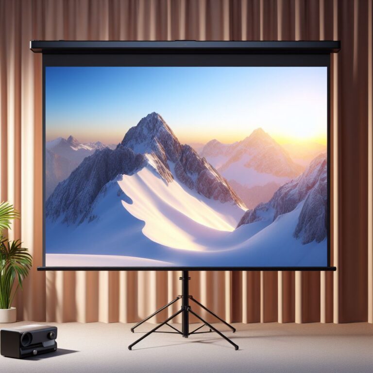 How To Choose The Best Projection Screen With Foldable Stands
